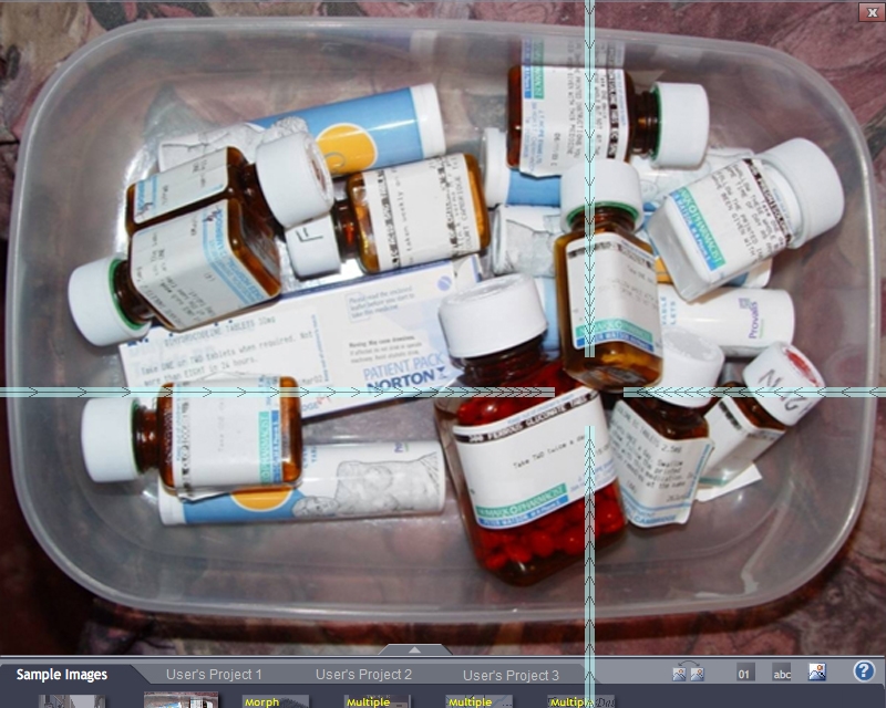 Visual impairment simulation - normal view